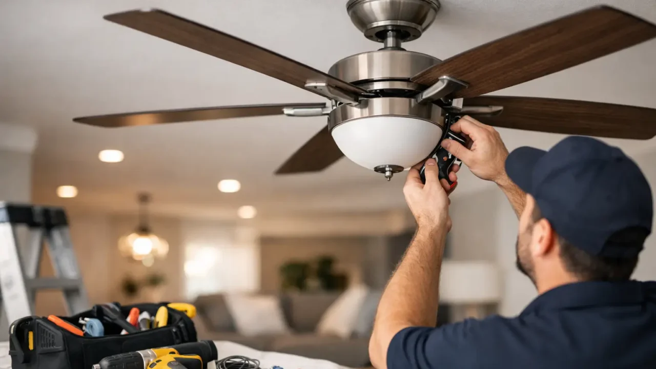 Ceiling Fan Installation Cost: What Affects It