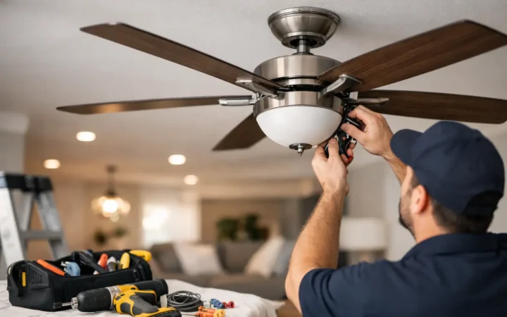 Ceiling Fan Installation Cost: What Affects It