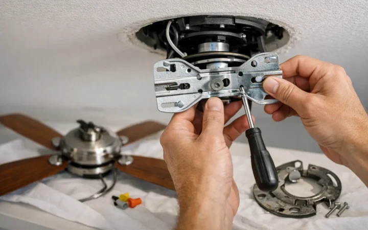 Ceiling Fan Mounting Bracket Replacement