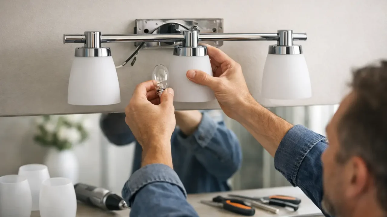 Bathroom Vanity Light Replacement Made Simple