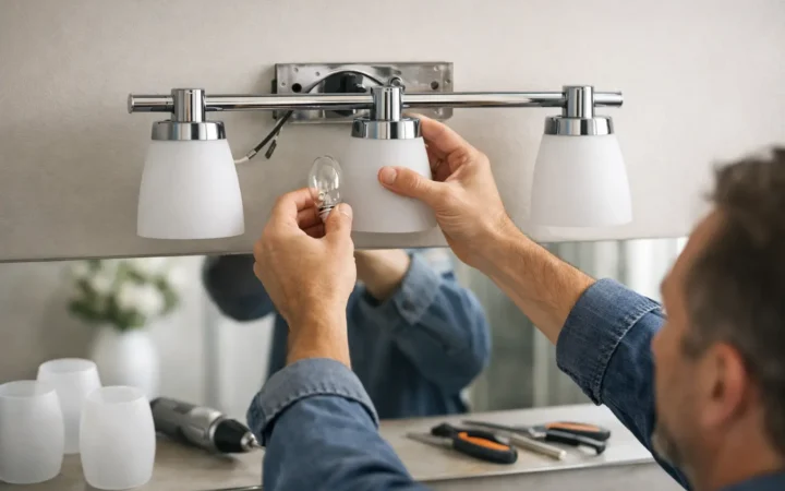 Bathroom Vanity Light Replacement Made Simple