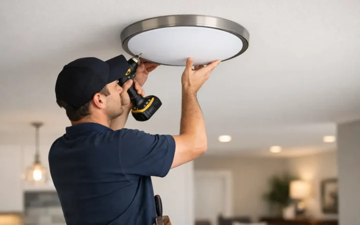 Flush Mount Light Installation Done Right