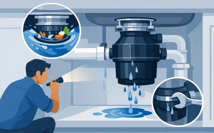 Garbage Disposal Leaking? Find the Source