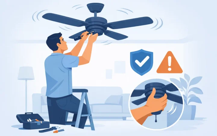 How to Fix Fan Wobble Without Taking Risks