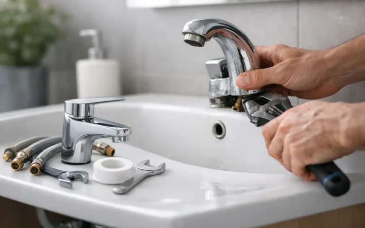 How to Replace Bathroom Faucet Without Plumber