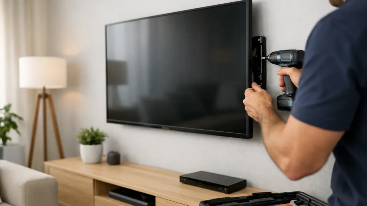 TV Mounting for a Clean, Secure Home Setup