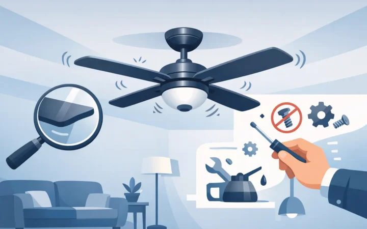 Why Ceiling Fans Make Noise and What to Check