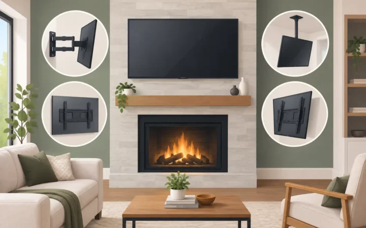Best TV Mounts for Fireplaces That Fit Your Home