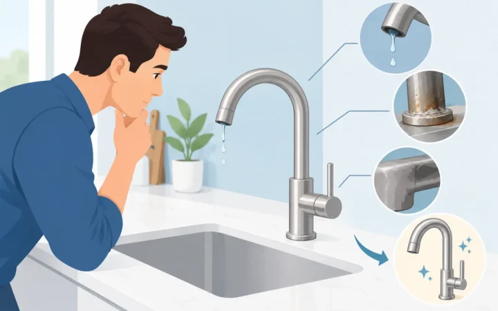 How to Identify Faucet Replacement Needs at Home