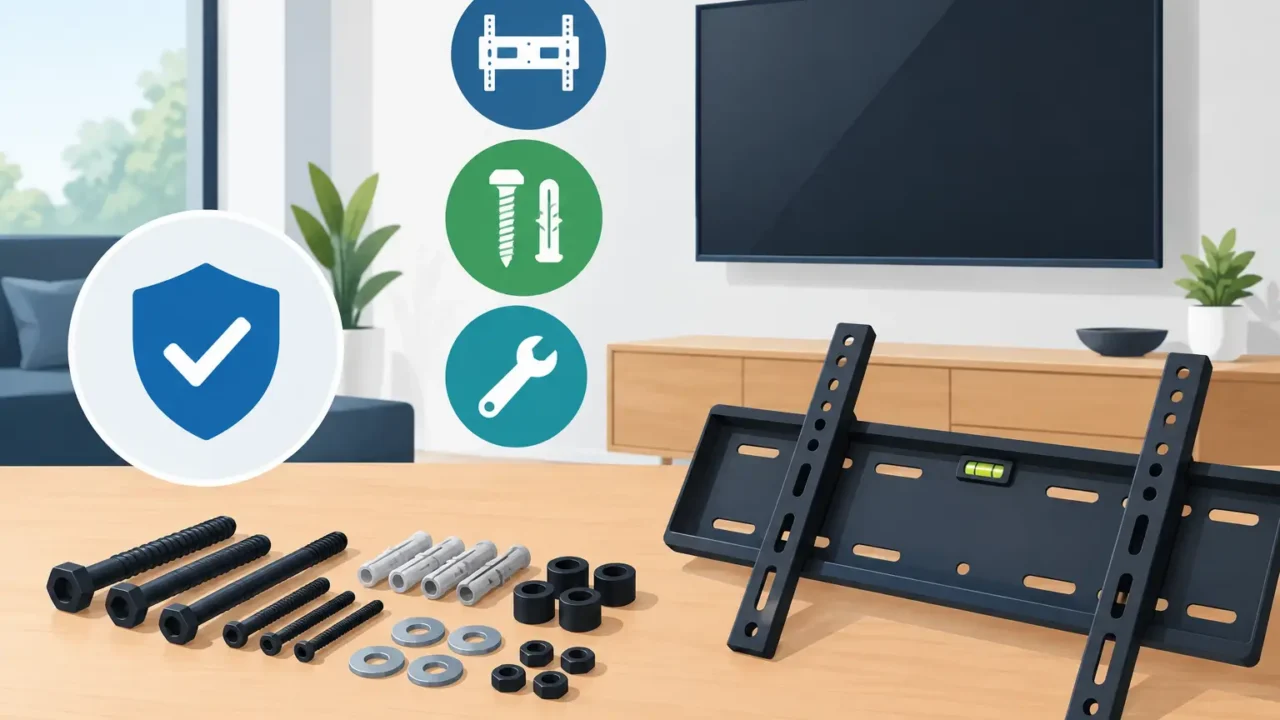 How to Select Television Mount Hardware Safely