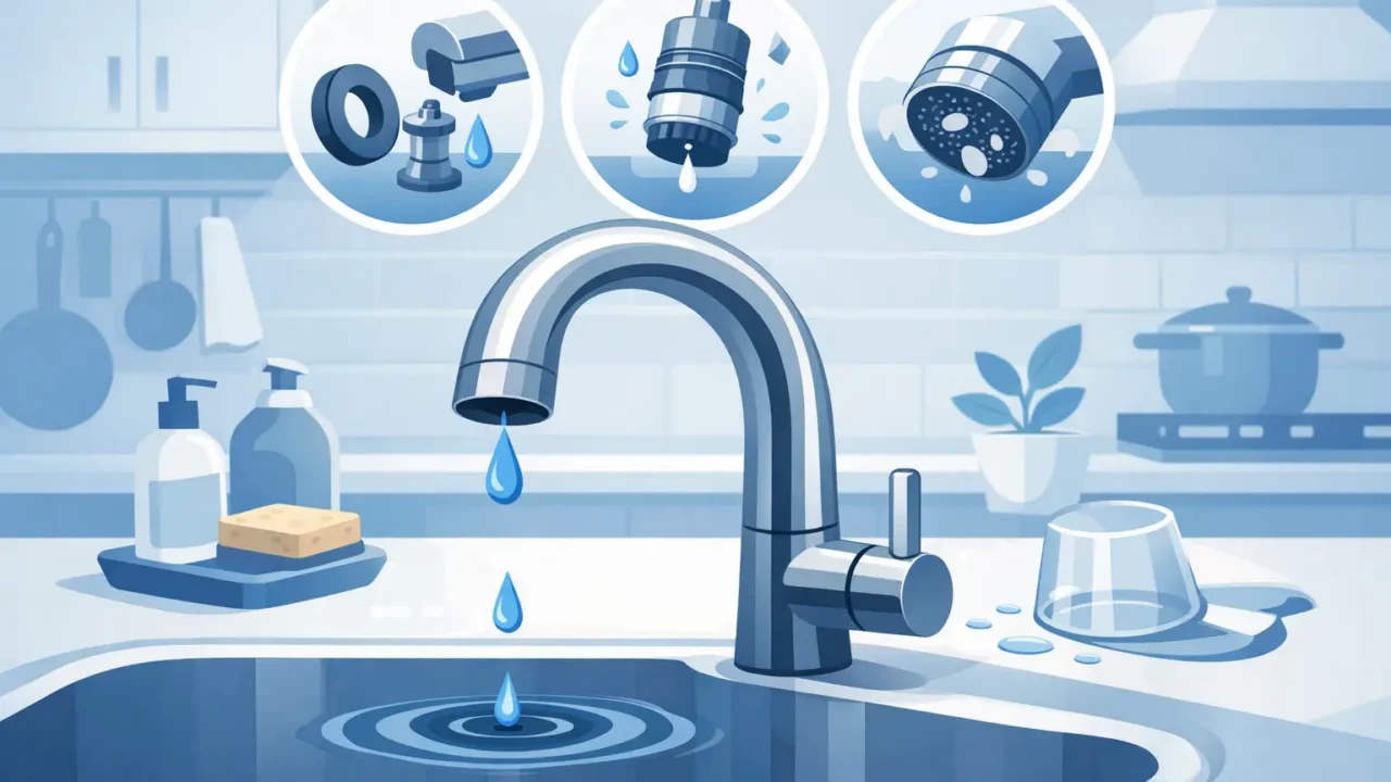 What Causes Kitchen Faucet Drips? Common Reasons