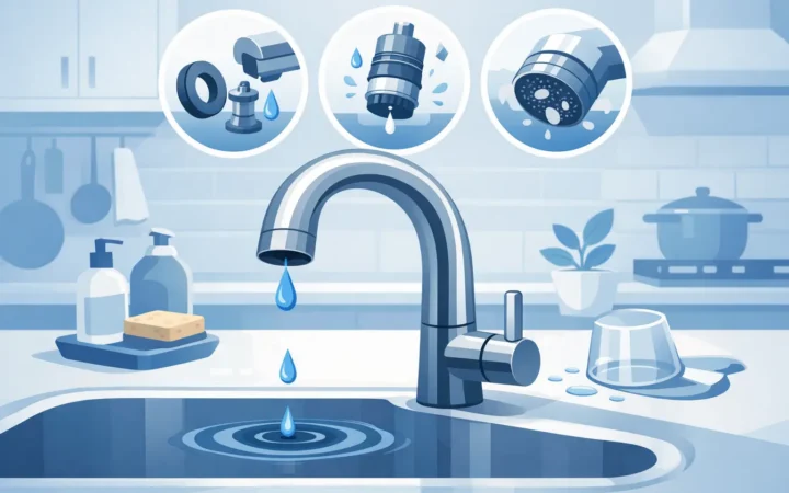 What Causes Kitchen Faucet Drips? Common Reasons