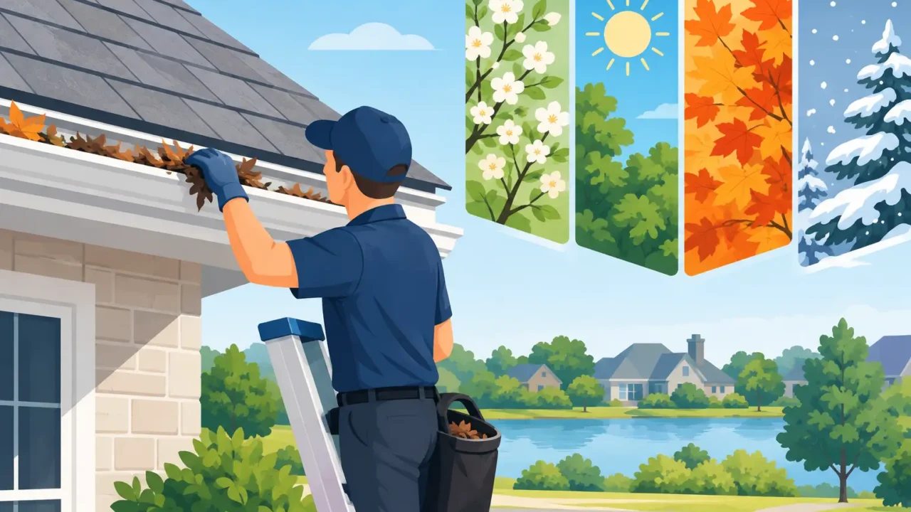 Gutter Cleaning in Southlake TX for Every Season