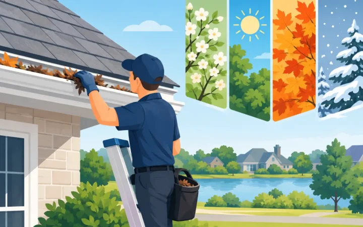 Gutter Cleaning in Southlake TX for Every Season