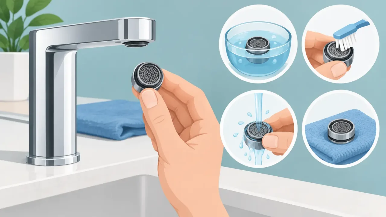 How to Clean Faucet Aerator Without Damaging It