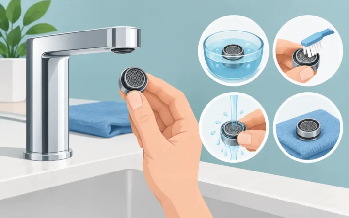 How to Clean Faucet Aerator Without Damaging It