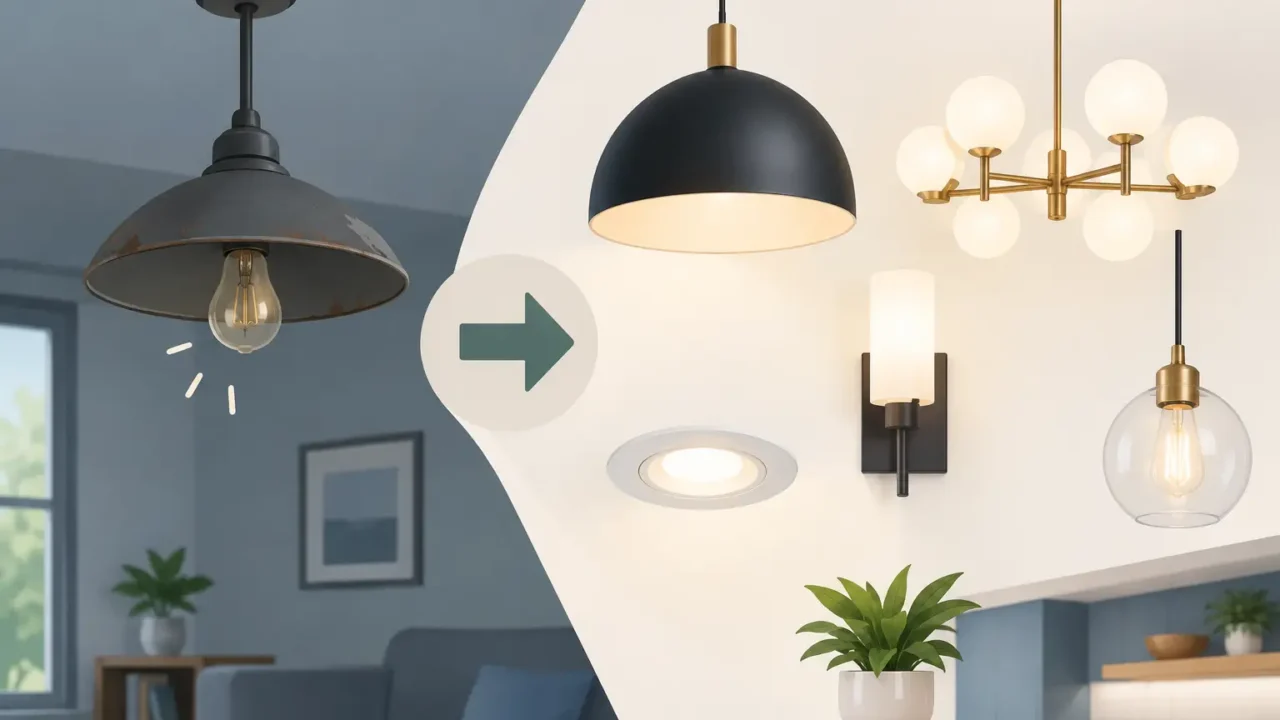 Light Fixtures: When to Replace and What to Choose