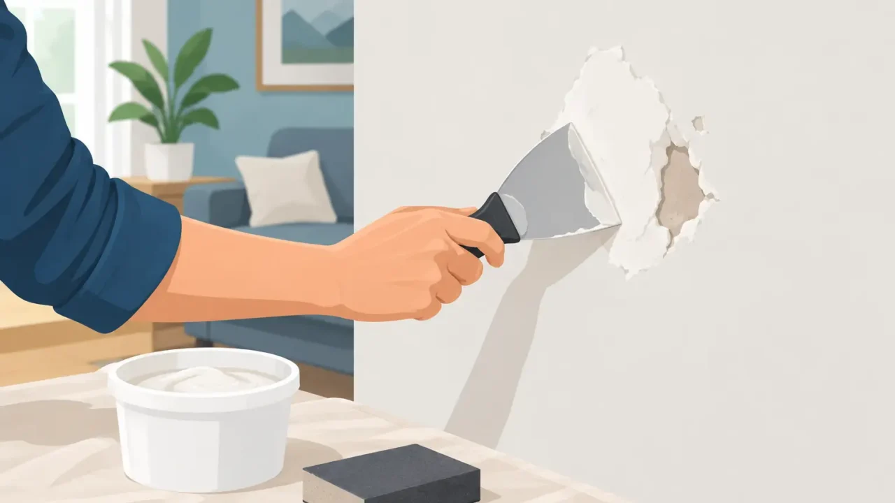 Minor Drywall Repair for Everyday Wall Damage