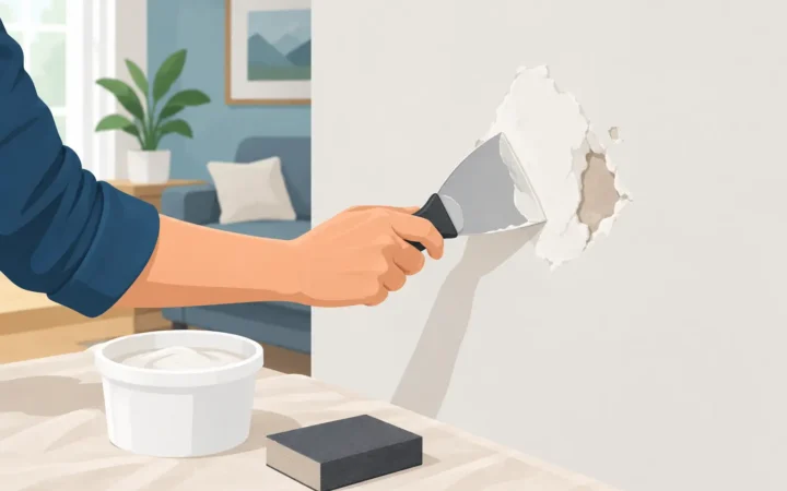 Minor Drywall Repair for Everyday Wall Damage